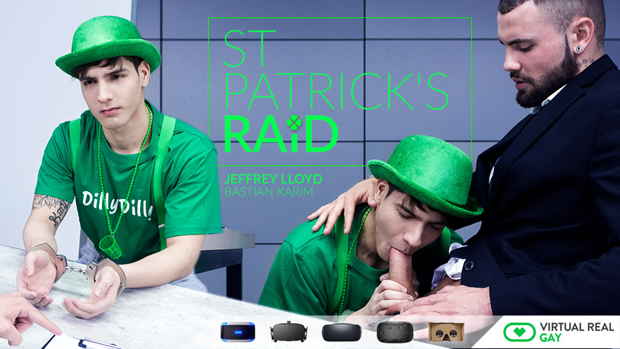 Sex VR Gay Porn Photo St. Patrick's raid