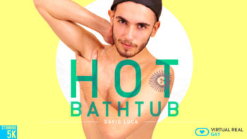 Heiße Badewanne