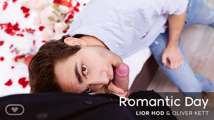 Romantic Valentine’s Anal in VR Gay